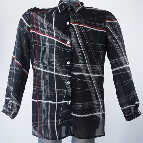 Worthington Tops - Worthington Sz 10 Women's Button Up Padded Shirt